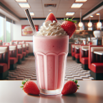 Dennyʼs Strawberry Milkshake