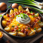 Loaded Potato Skillet Dennyʼs