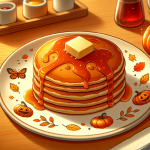 Pumpkin Pancakes Dennyʼs