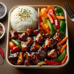 Panda Express Black Pepper Chicken Cub Meal