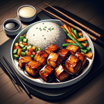 Panda Express Teriyaki Chicken Cub Meal