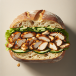 Panera Bread Chicken Teriyaki On Ciabatta