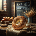 Panera Bread Sesame Bagel