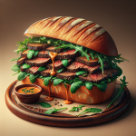 Panera Bread Steak And Arugula Sandwich