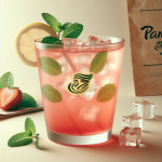 Panera Bread Strawberry Mint Lemonade