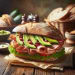 Panera Bread Turkey Bacon Avocado Sandwich