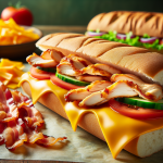 Chicken And Bacon Melt Subway