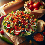 Spicy Italian Chopped Salad Subway