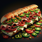 Spicy Italian Subway Sandwich