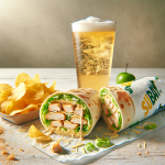 Subway Chicken Caesar Wrap