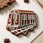 Subway Gingerbread Cookie