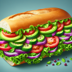 Subway Inch Veggie Delite