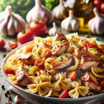 Farfalle With Chicken And Roasted Garlic Cheesecake Factory