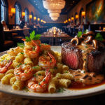 Shrimp Scampi And Steak Diane Cheesecake Factory