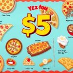 $5 pizza hut menu