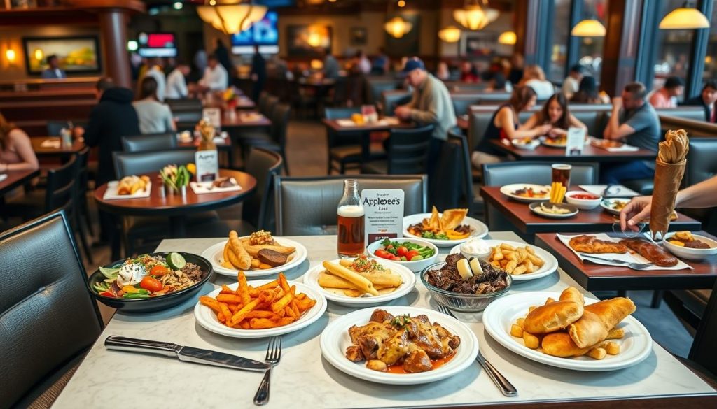 Applebee's competitive dining options