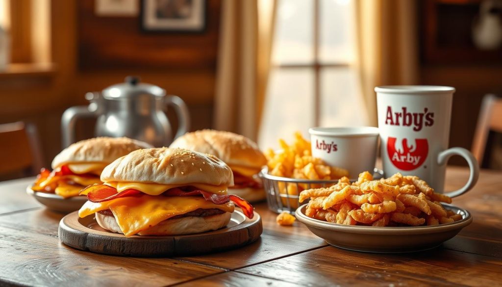 Arby's breakfast menu