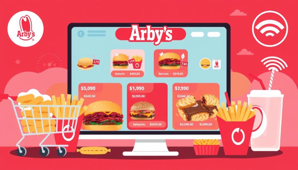 Arby's online ordering