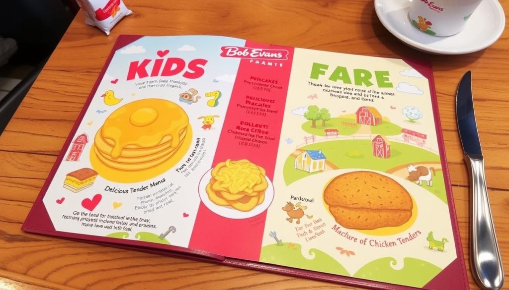 Bob Evans Kids Menu