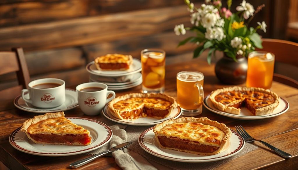 Bob Evans pie drink pairings