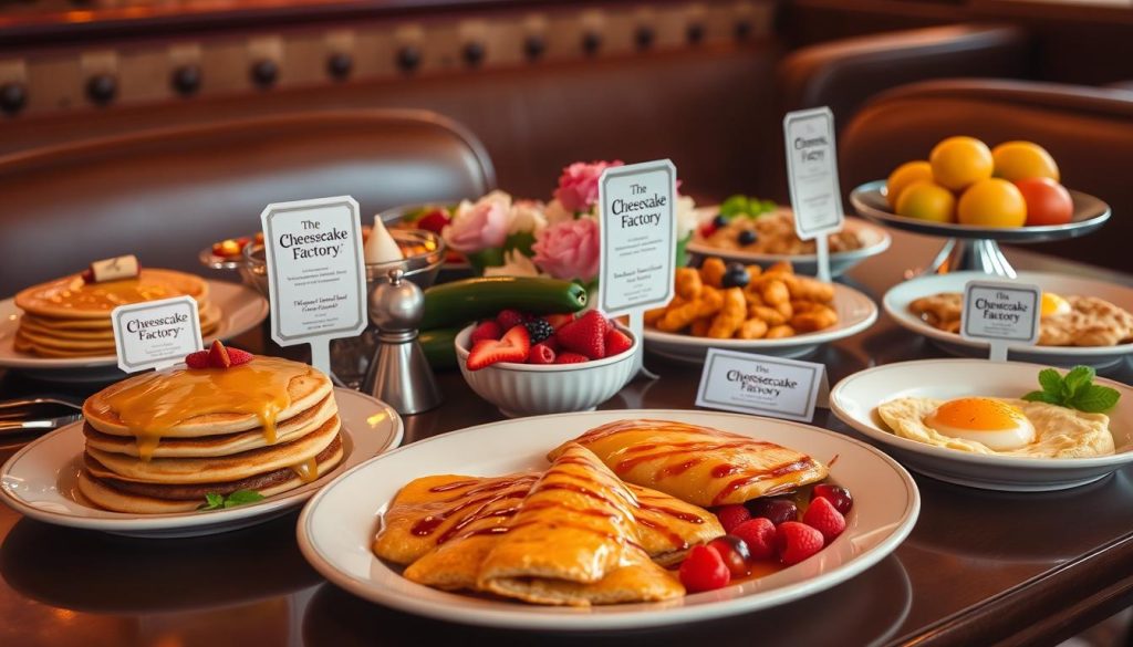 Cheesecake Factory breakfast prices