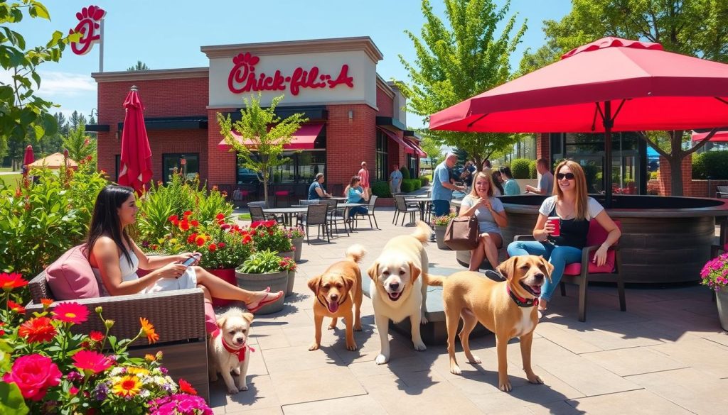 Chick Fil A dog-friendly locations