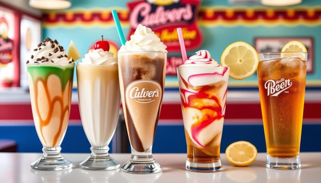 Culver's exclusive beverage choices