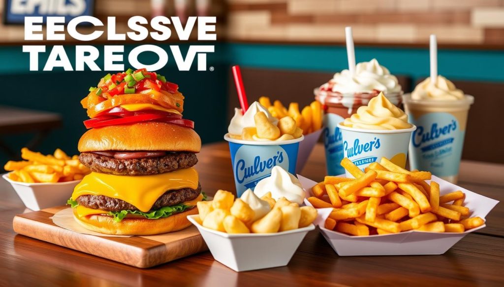 Culver's exclusive items