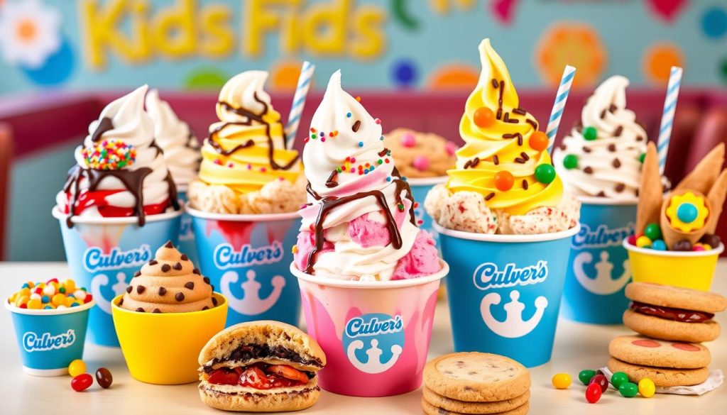 Culver's kid's desserts