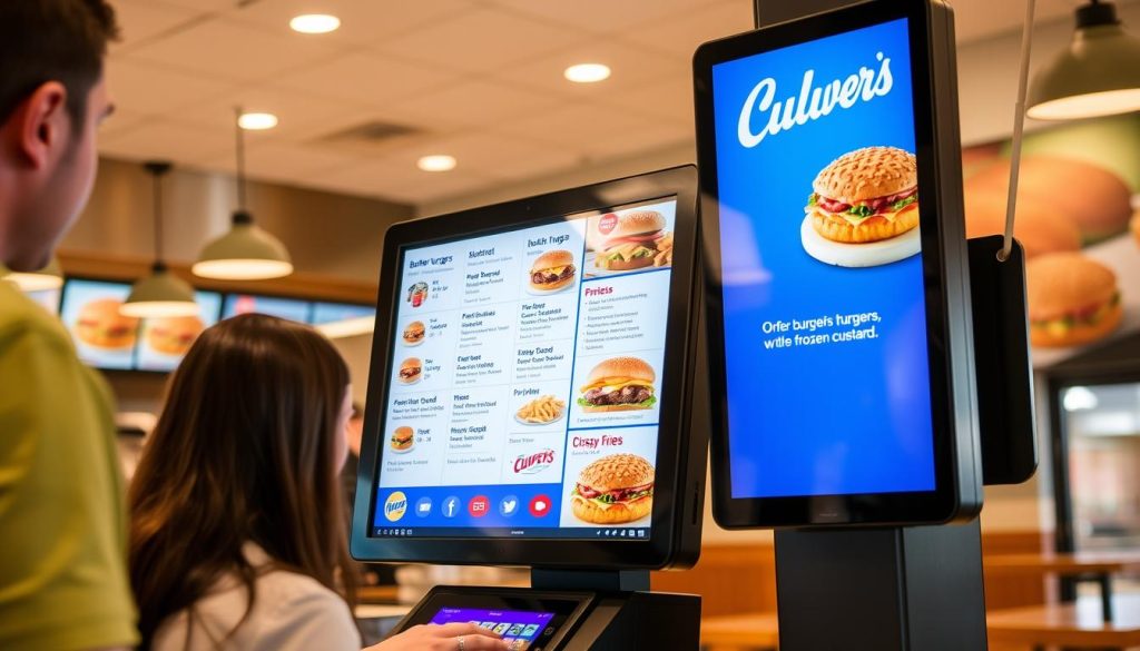 Culver's online ordering process