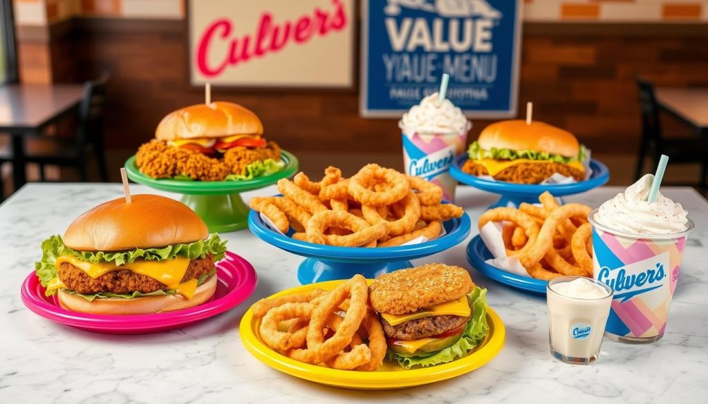 Culver's value menu