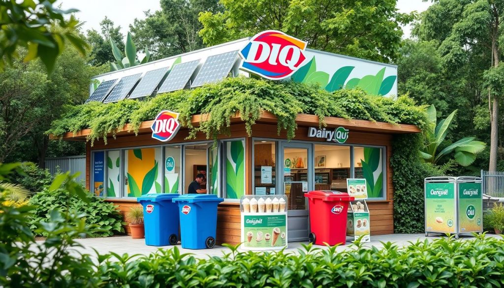 DQ's sustainability efforts