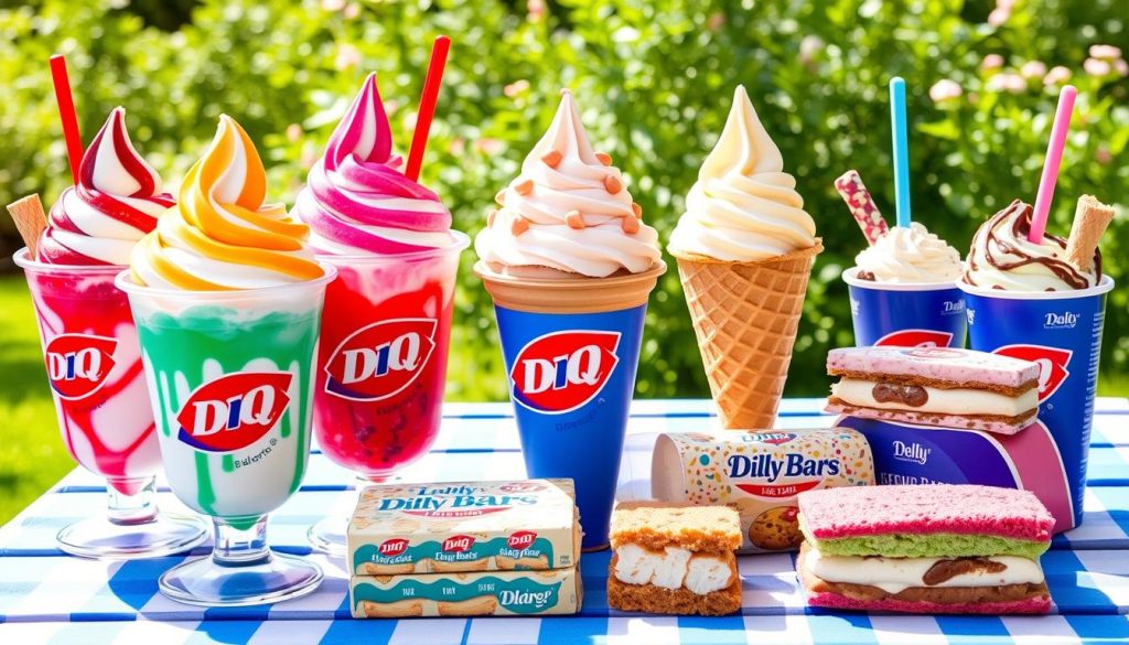 Dairy Queen frozen treats