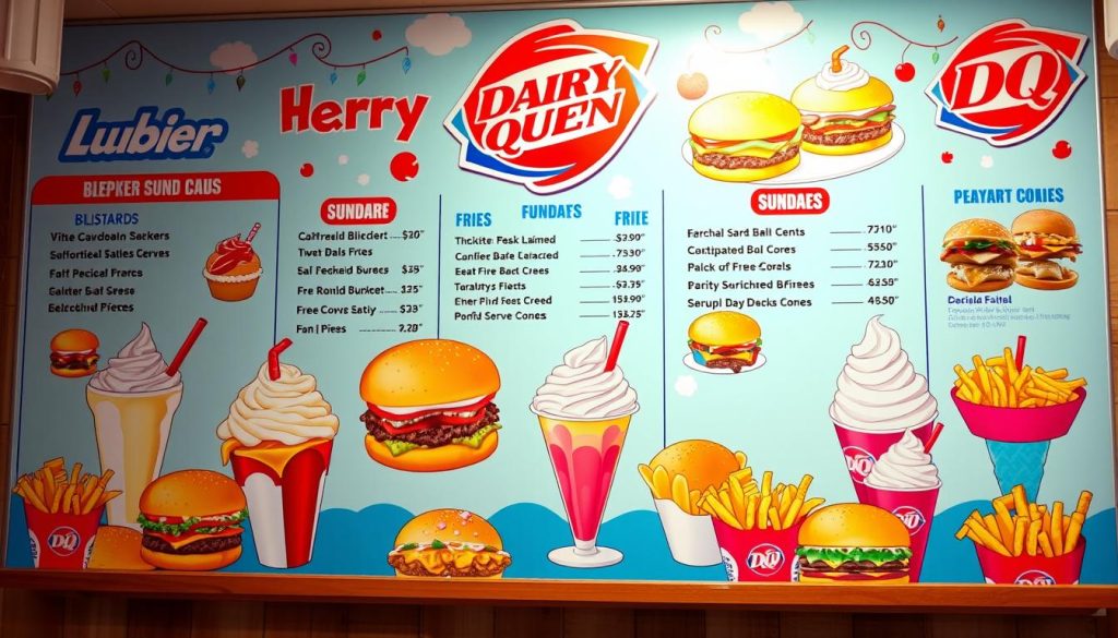 Dairy Queen menu prices