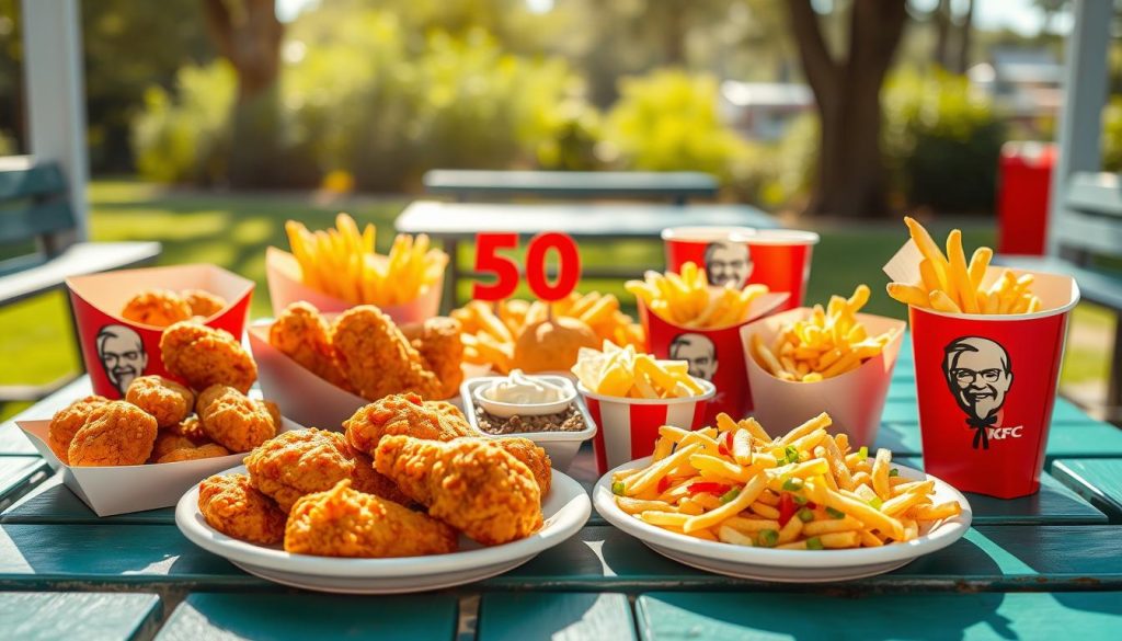 Discounts on KFC meals