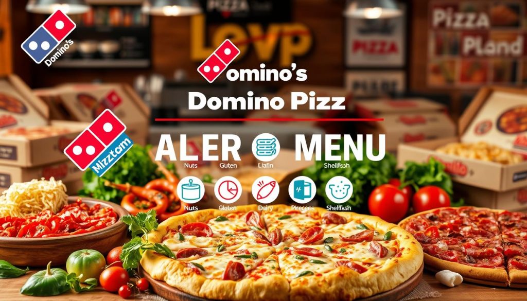 Domino's allergen list