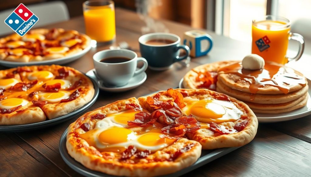 Domino's breakfast combo meals