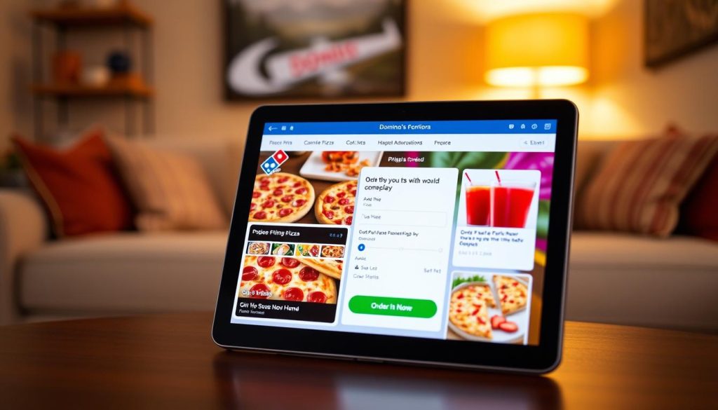 Domino's online ordering