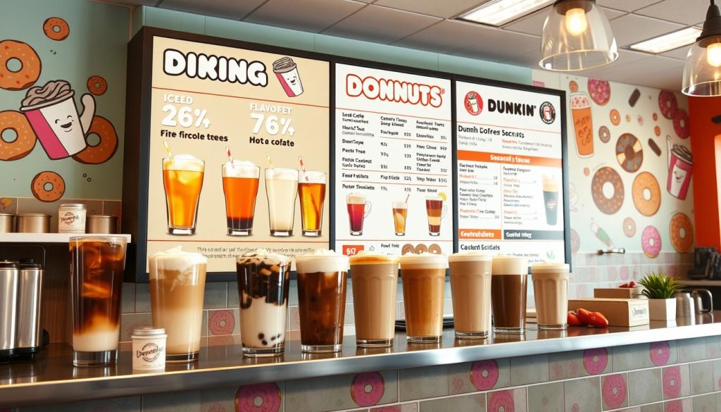 Dunkin Donuts Beverage Menu