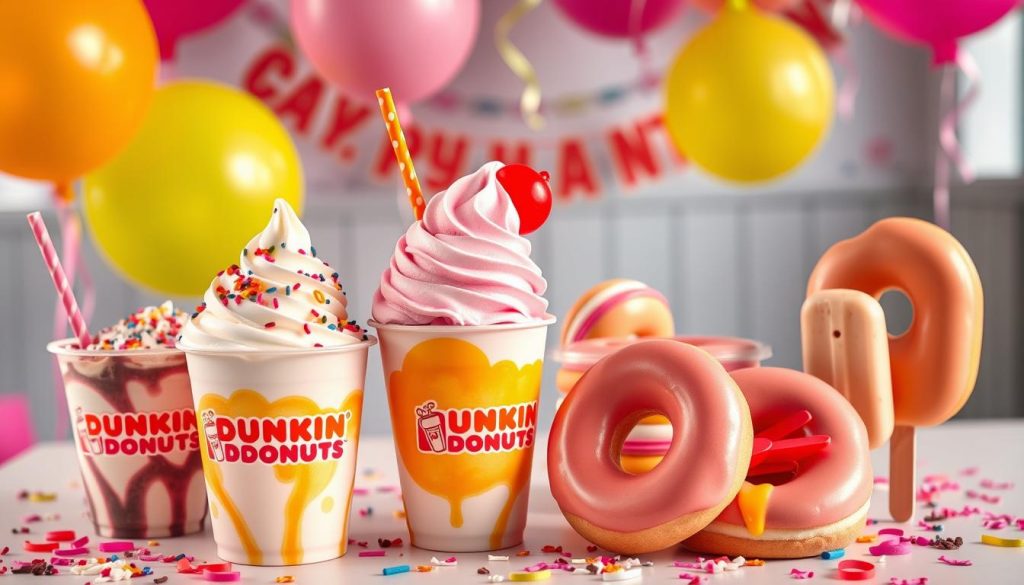 Dunkin Donuts party treats