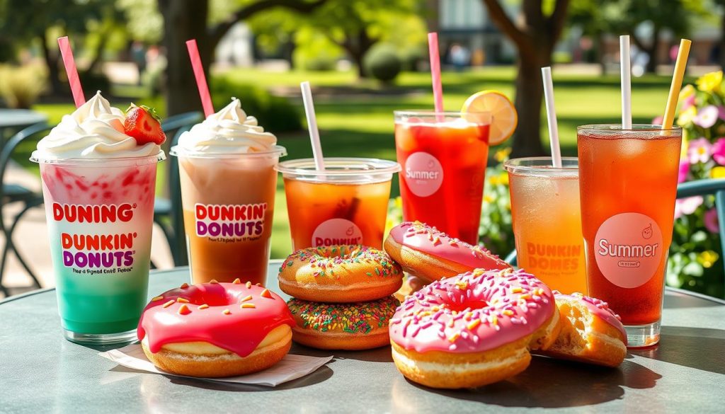 Dunkin Donuts seasonal offerings