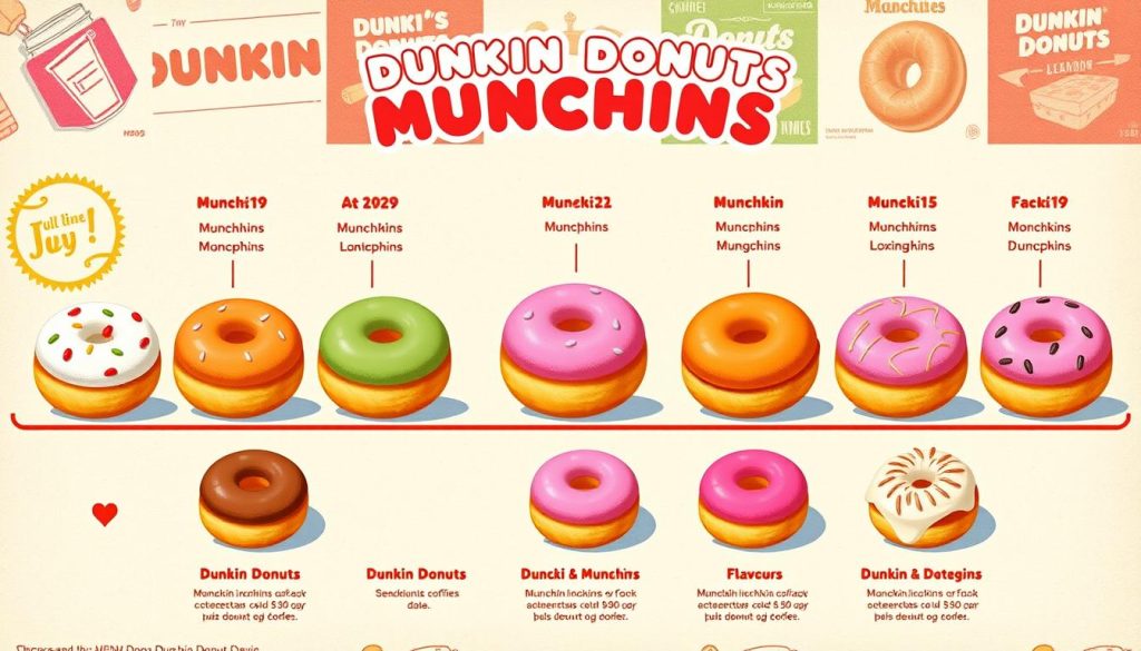 Dunkin Munchkins history