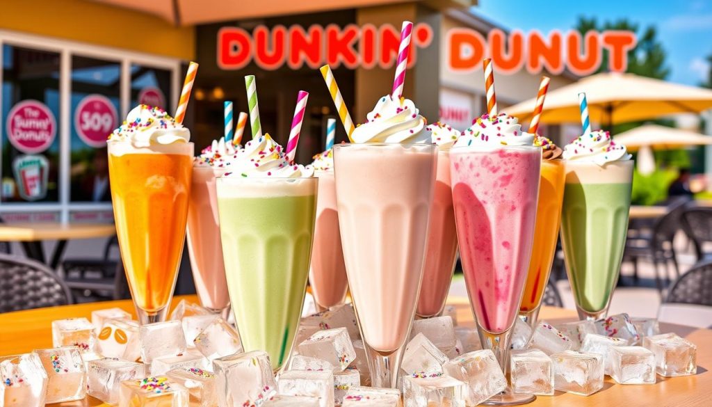 Dunkin milkshake availability