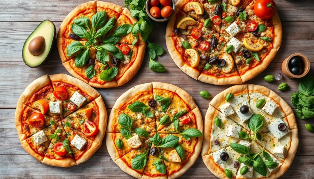 Health-conscious pizza options