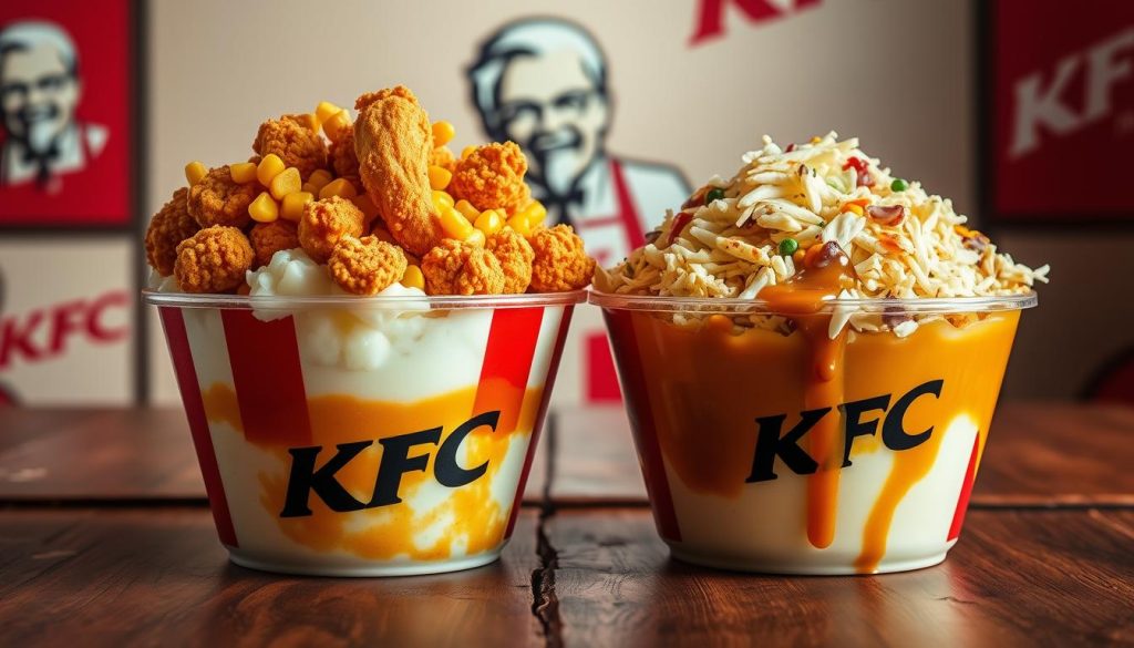 KFC Famous Bowl comparison