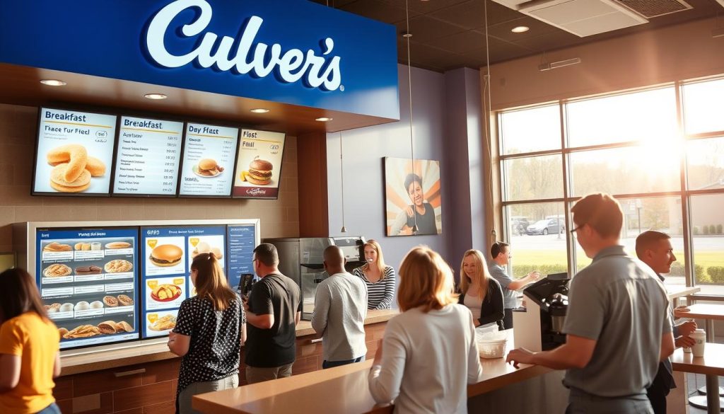 Ordering at Culver's