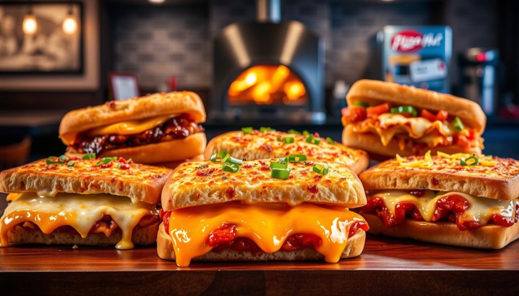 Pizza Hut Melts Menu