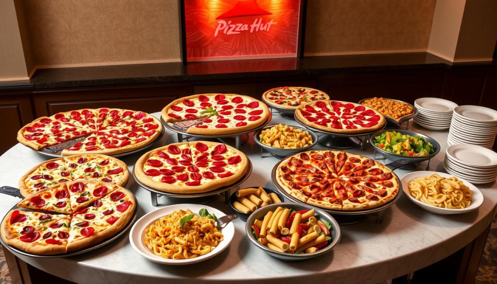 Pizza Hut catering menu