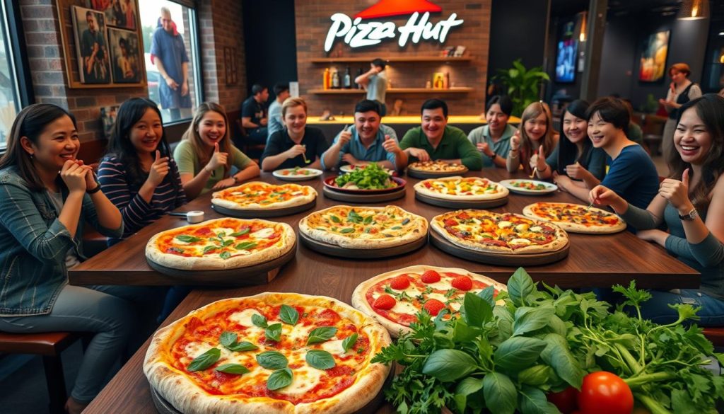 Pizza Hut vegan testimonials