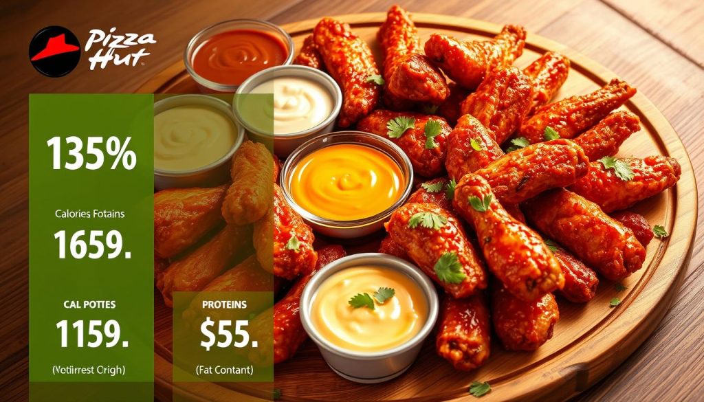 Pizza Hut wings nutritional information